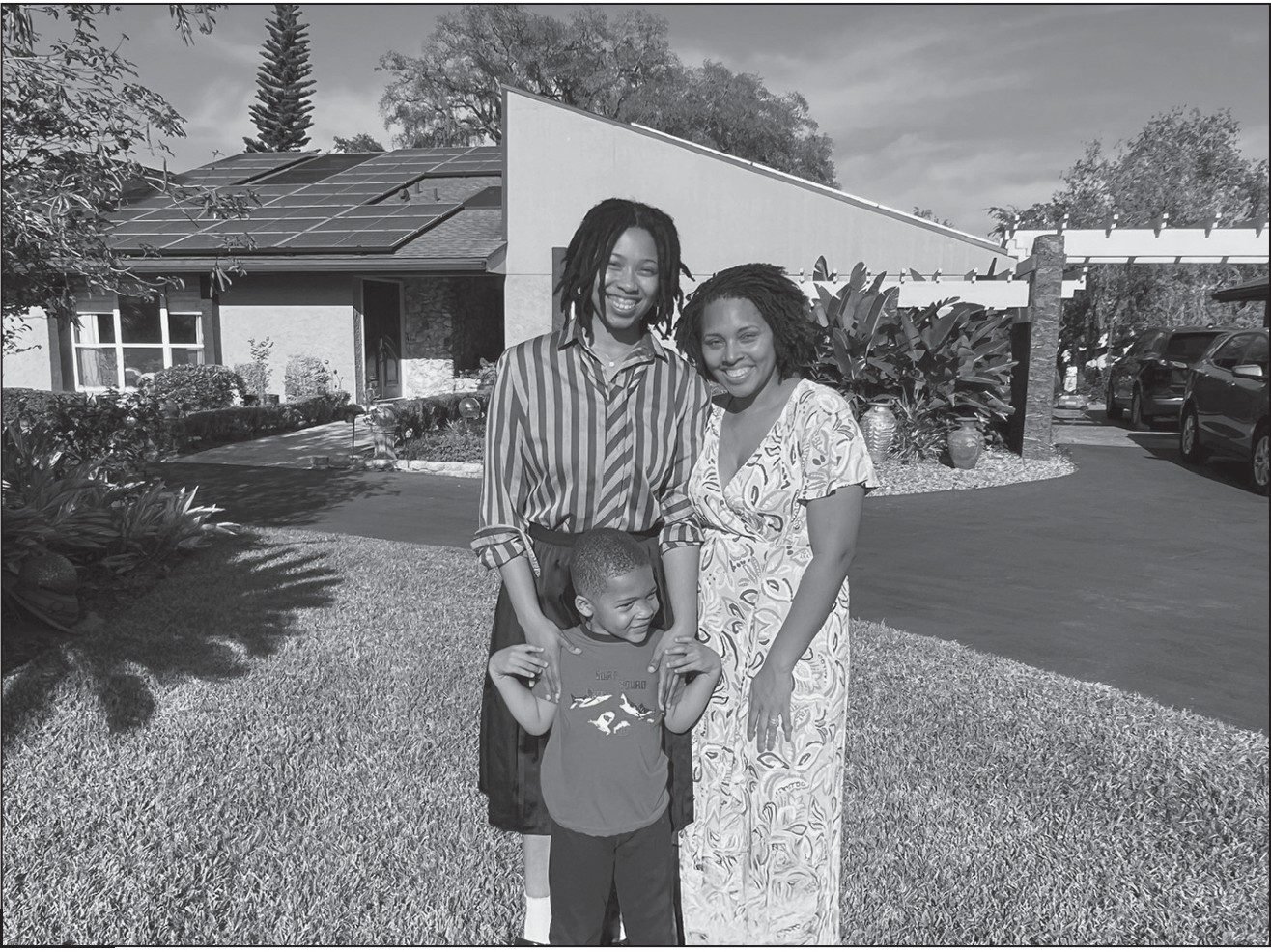 Diansakhu Perry-Banton, Adrienne Young and Djibril Perry