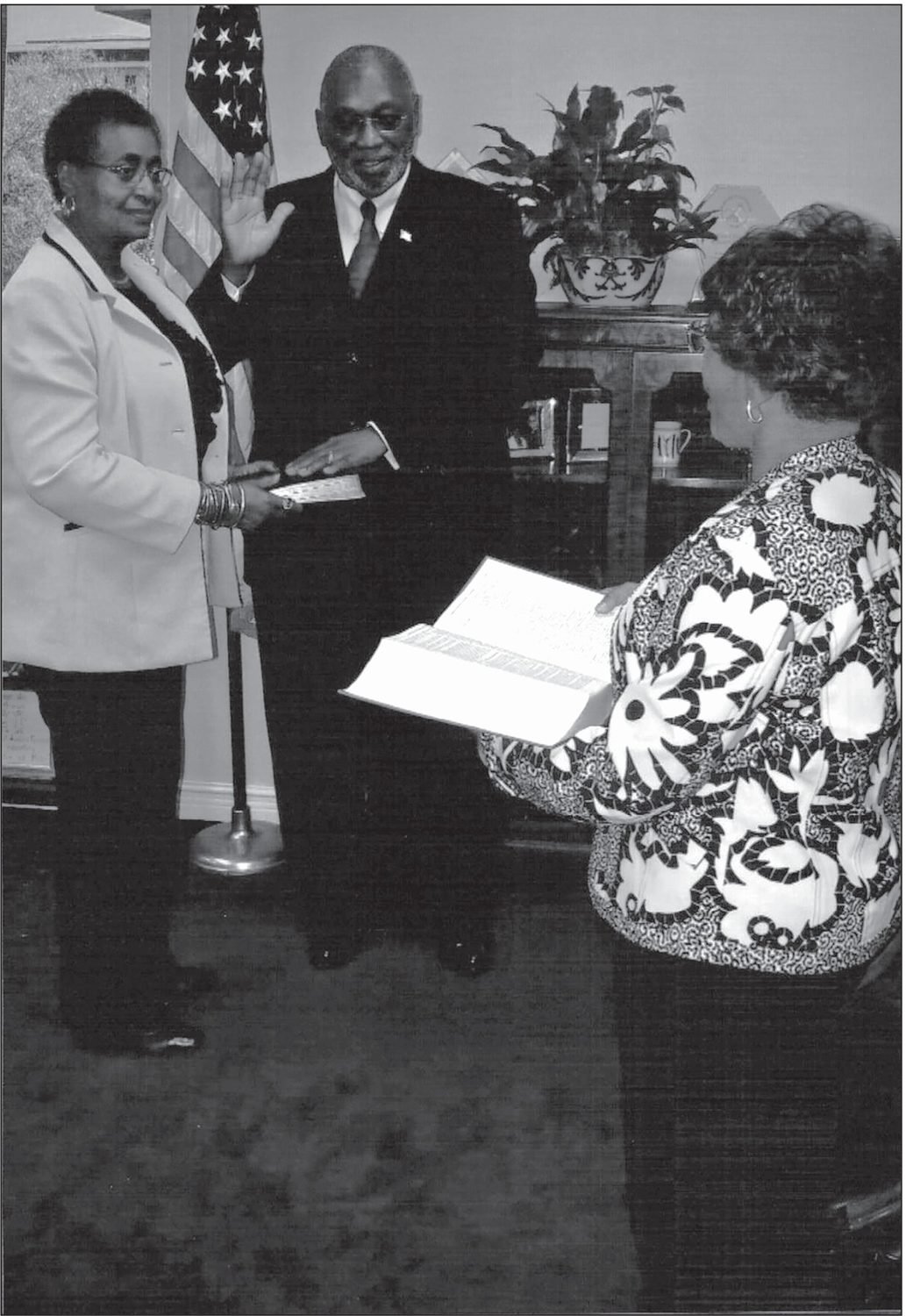 Swearing-in ceremony to the Florida Supreme Court by Chief Justice Peggy Quince